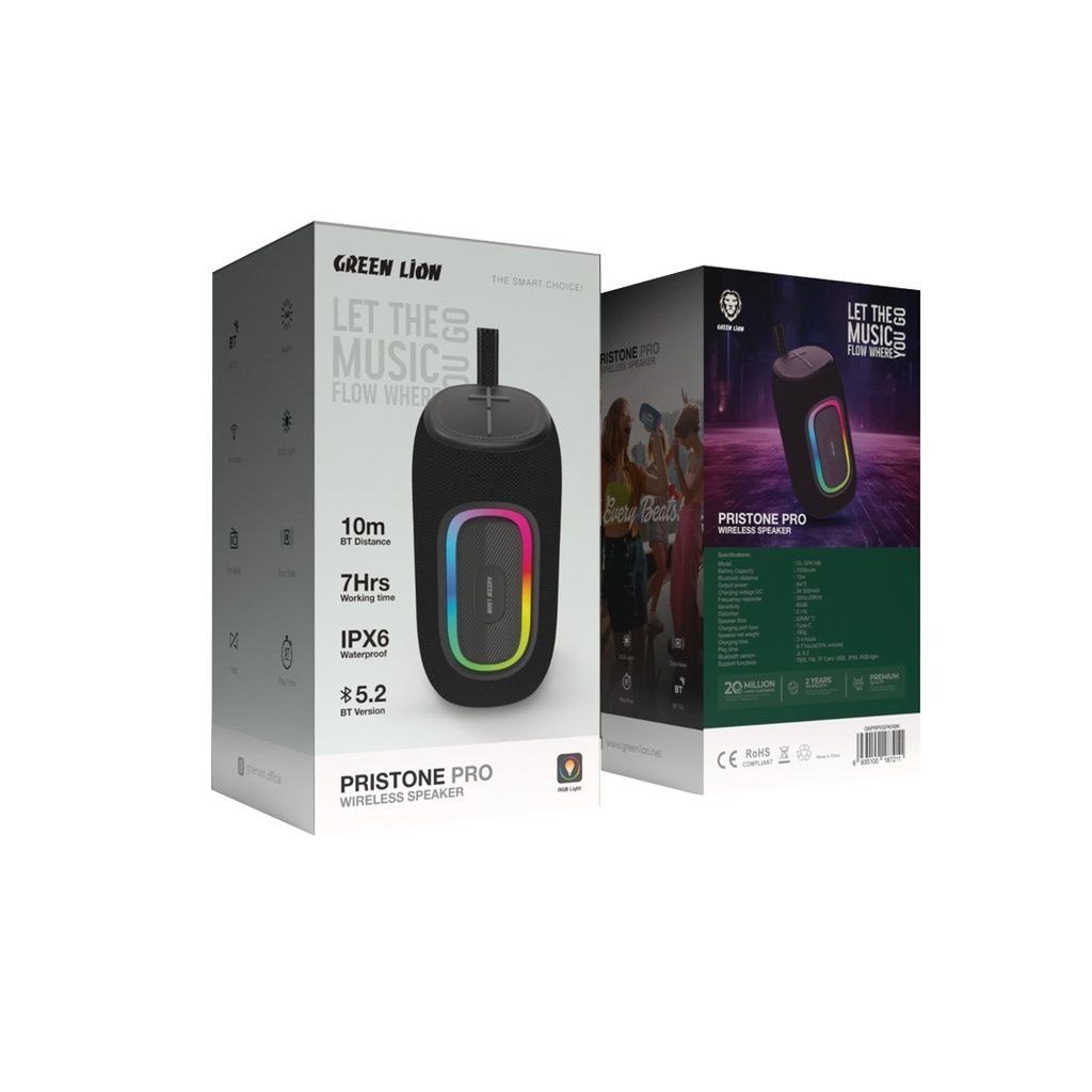 اسپیکر بلوتوثی قابل حمل گرین لاین مدل Pristone Pro — تصویر ۳