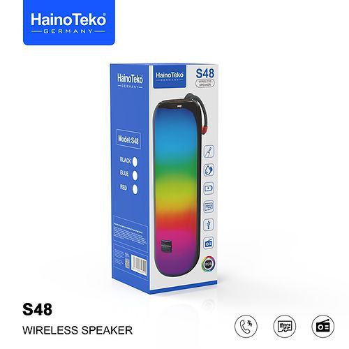 اسپیکر بلوتوثی قابل حمل هاینو تکو مدل S48 — تصویر ۴