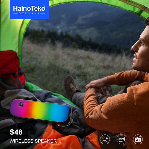اسپیکر بلوتوثی قابل حمل هاینو تکو مدل S48 — تصویر ۳