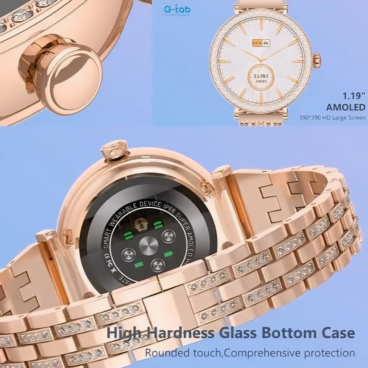 ساعت هوشمند جی تب مدل GT10 Diamond — تصویر ۷