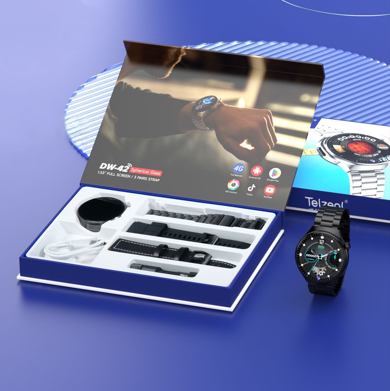 ساعت هوشمند سیم کارت خور مدل Telzeal DW-42 — تصویر ۵