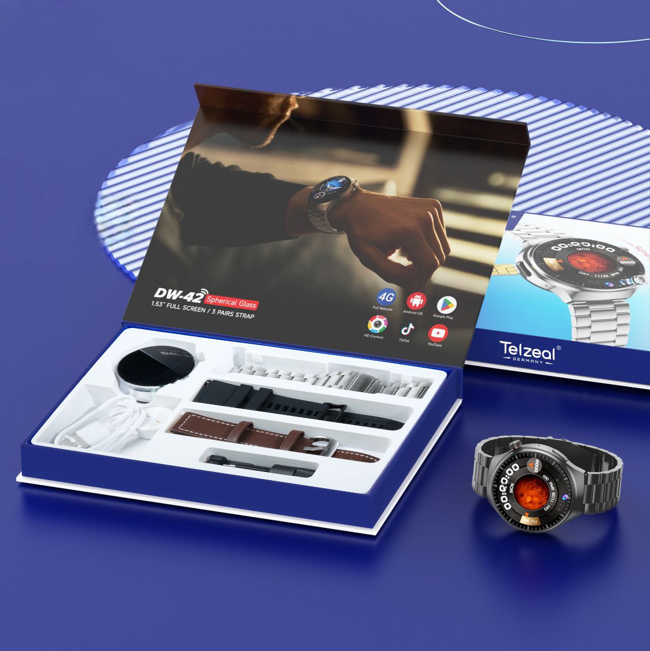 ساعت هوشمند سیم کارت خور مدل Telzeal DW-42 — تصویر ۶