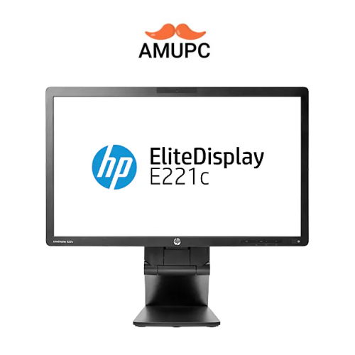 مانیتور استوک HP E221c | نمایشگر 22 اینچ Full HD با وبکم و اسپیکر داخلی