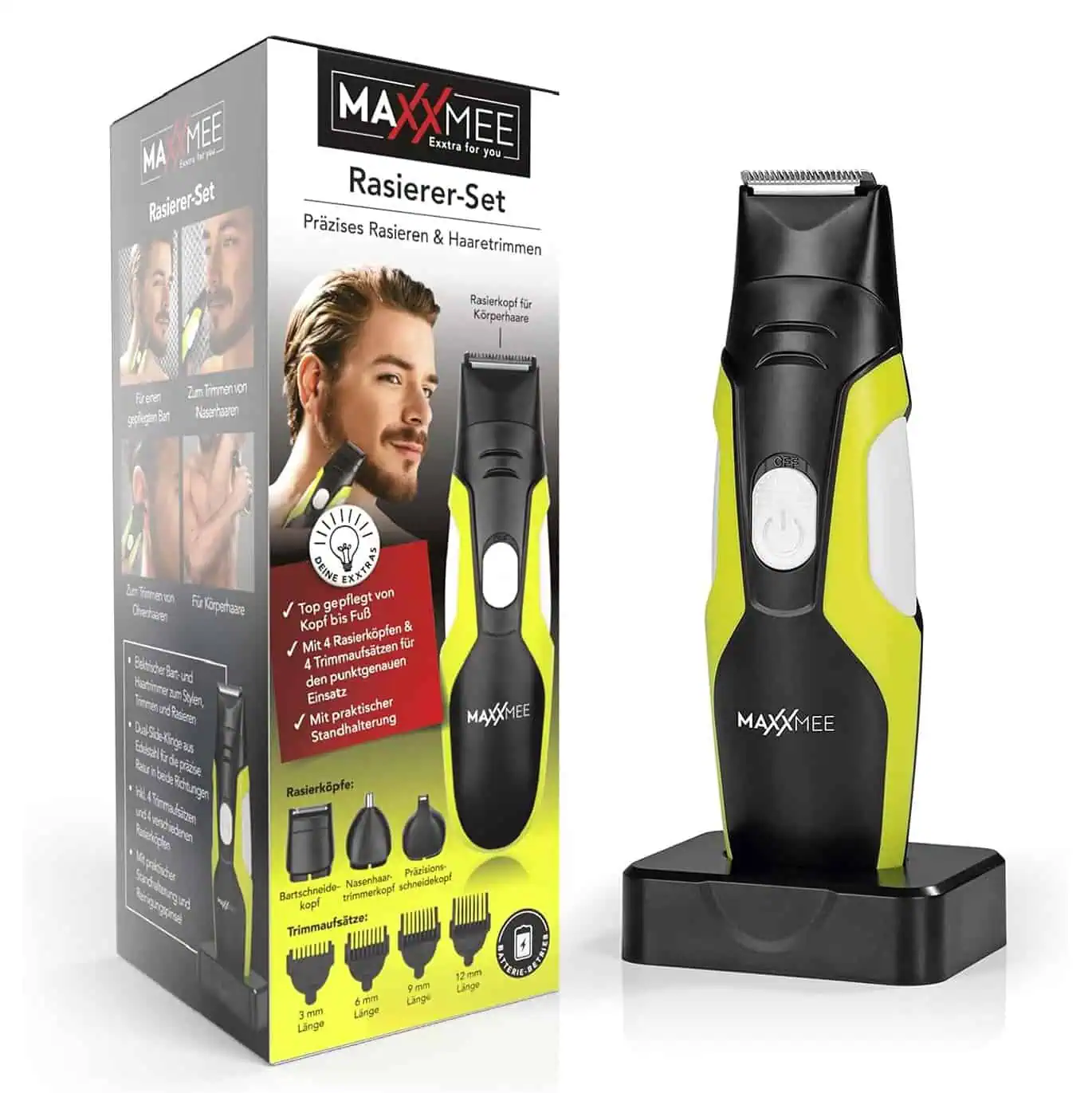 ست اصلاح 4 کاره مکس می آلمان Maxxmee CHC230 — تصویر ۶