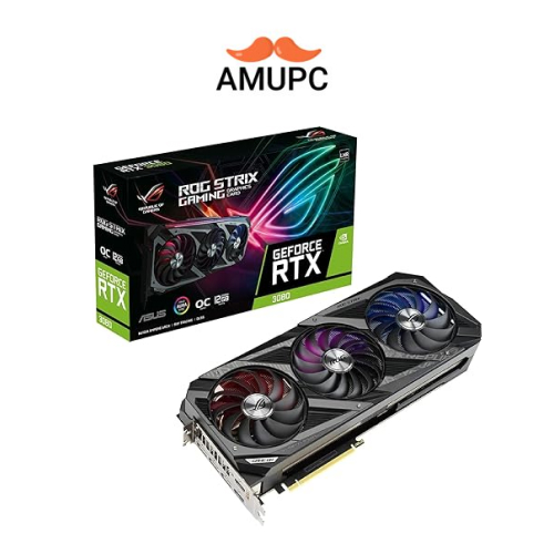 کارت گرافیک ASUS ROG RTX 3080 10GB | قدرت حرفه‌ای برای گیمینگ و رندرینگ