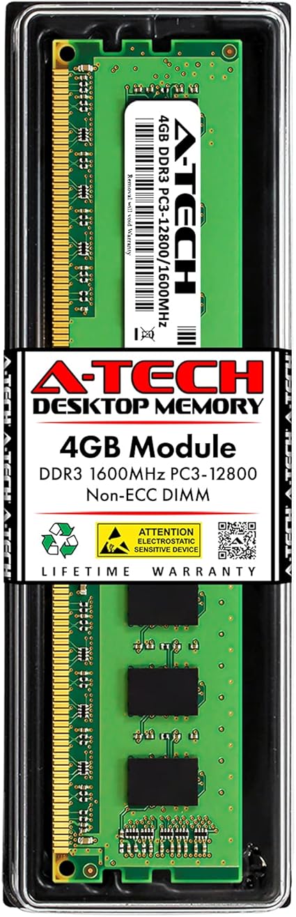 رم 4 گیگ pc DDR3 باس 1333 و 12800 — تصویر ۳