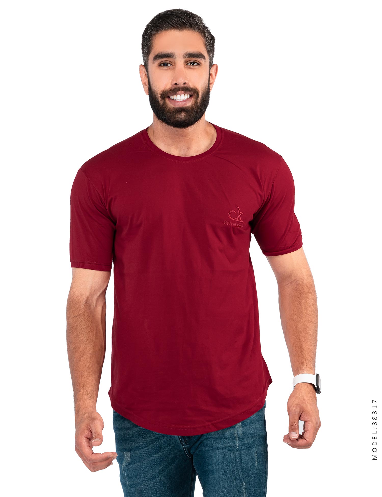 تیشرت مردانه یقه گرد Calvin Klein مدل 38317 — تصویر ۳