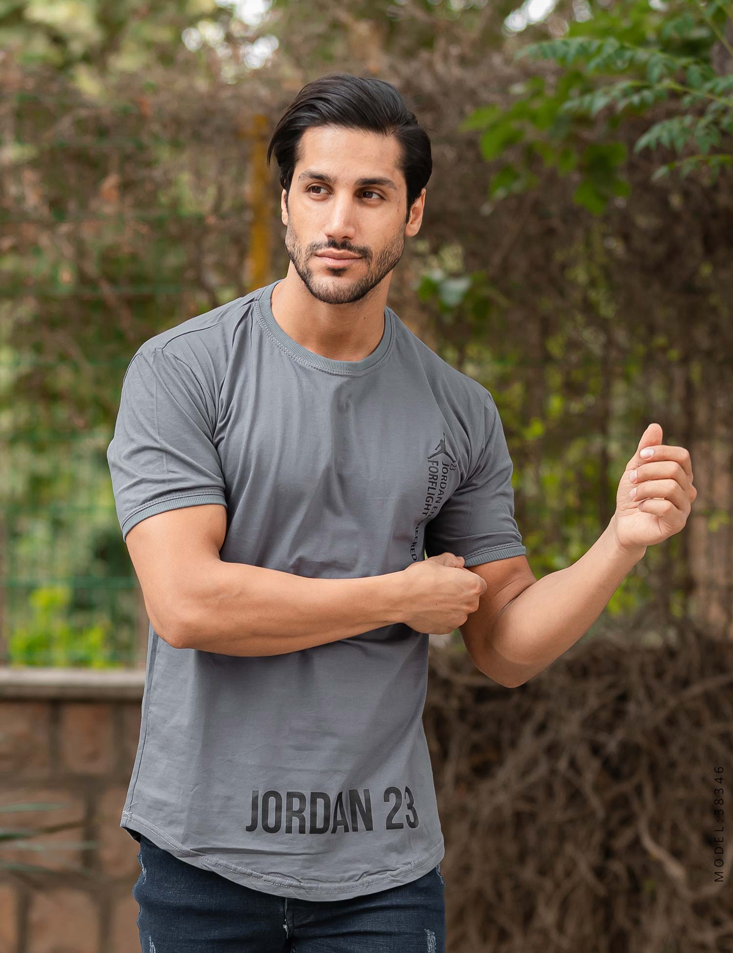 تیشرت مردانه یقه گرد Jordan مدل 38346 — تصویر ۴