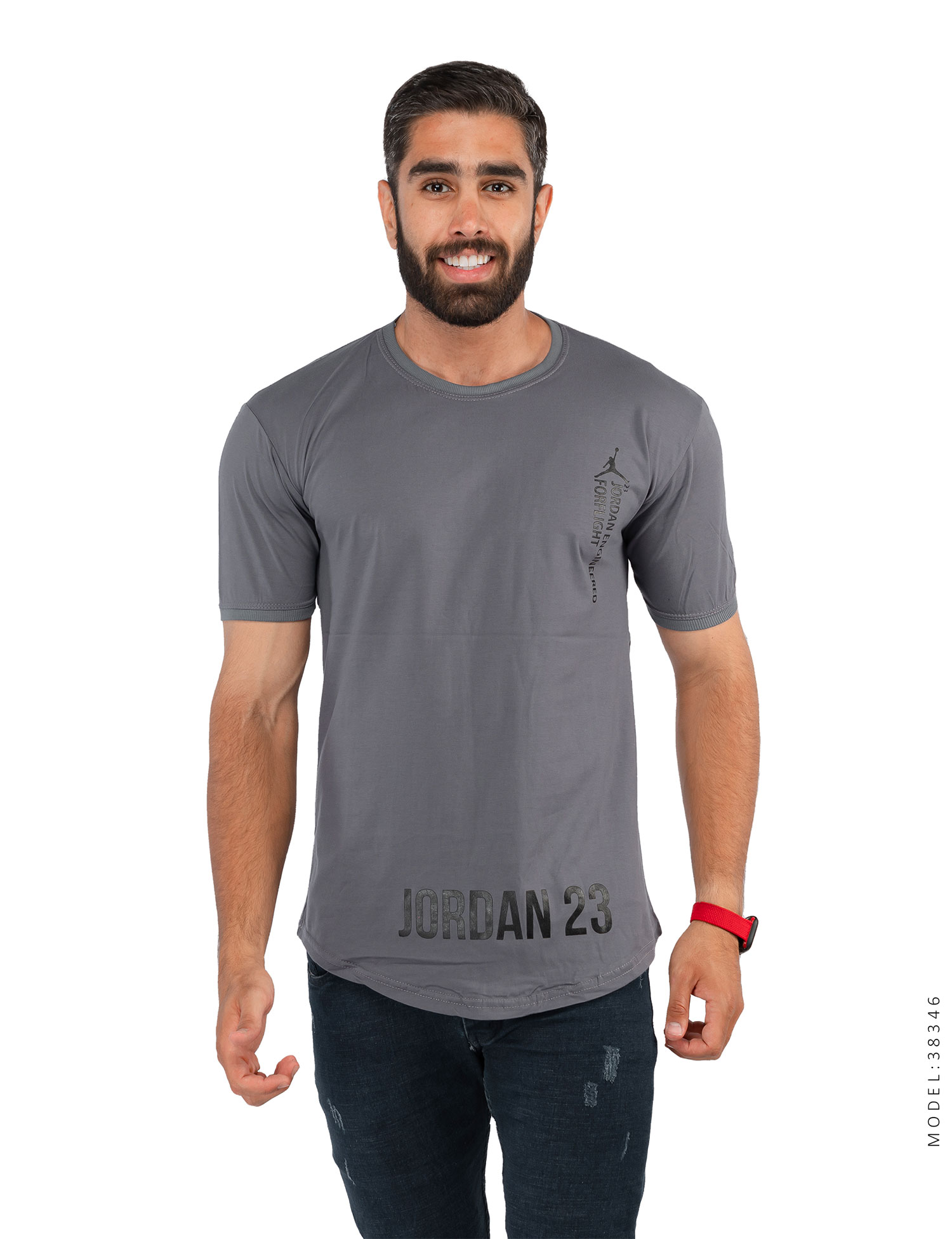 تیشرت مردانه یقه گرد Jordan مدل 38346 — تصویر ۳