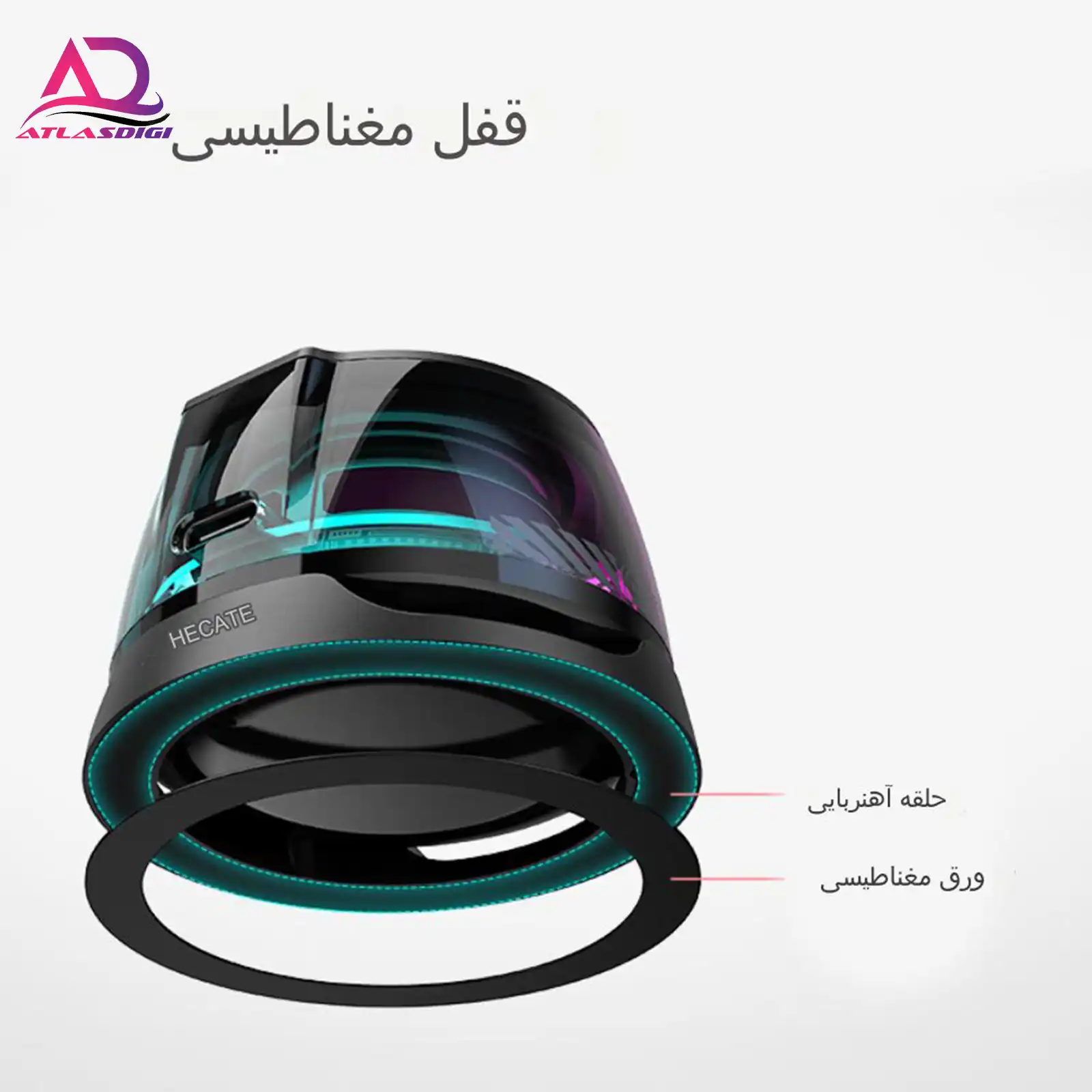 بلندگوی بلوتوث قابل حمل ادفایر مدل EDIFIER HECATE G100 — تصویر ۳