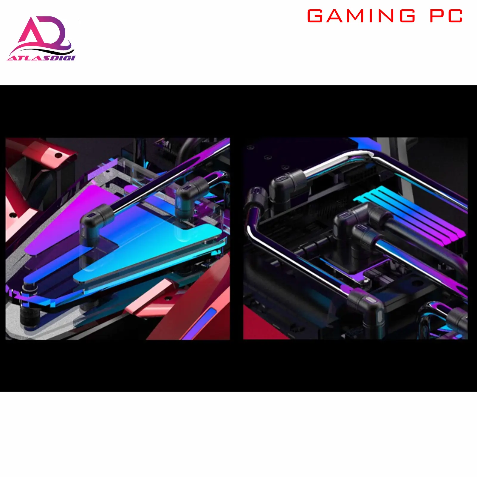 کیس گیمینگ ایسوس مدل Asus Mars × TCOMAS MOD Concept Sports Car i9-14900K RTX4090 — تصویر ۵