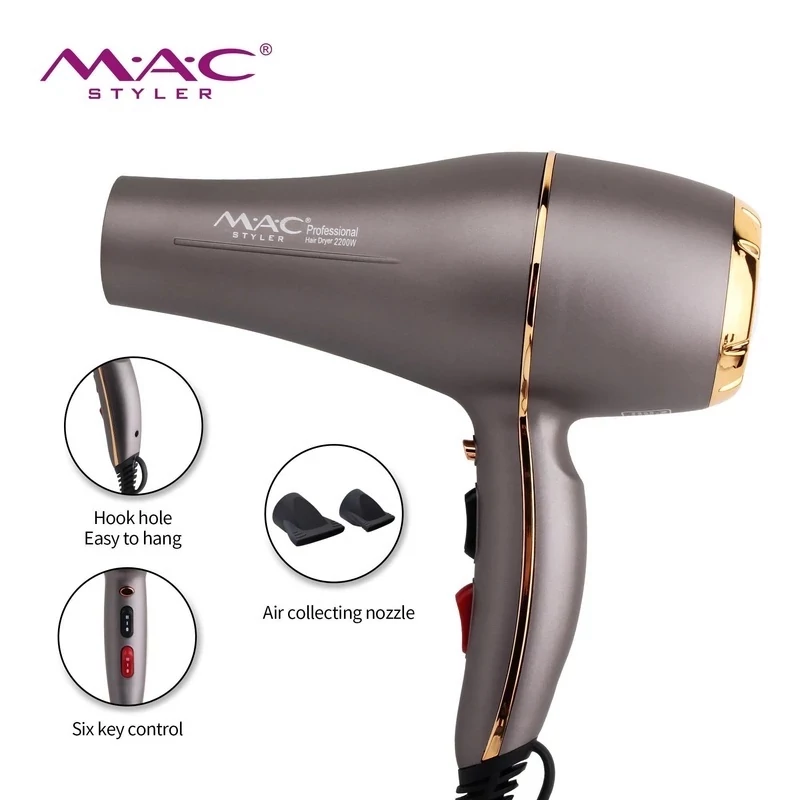 سشوار حرفه ای مک استایلر مدل MC-6687 — تصویر ۲