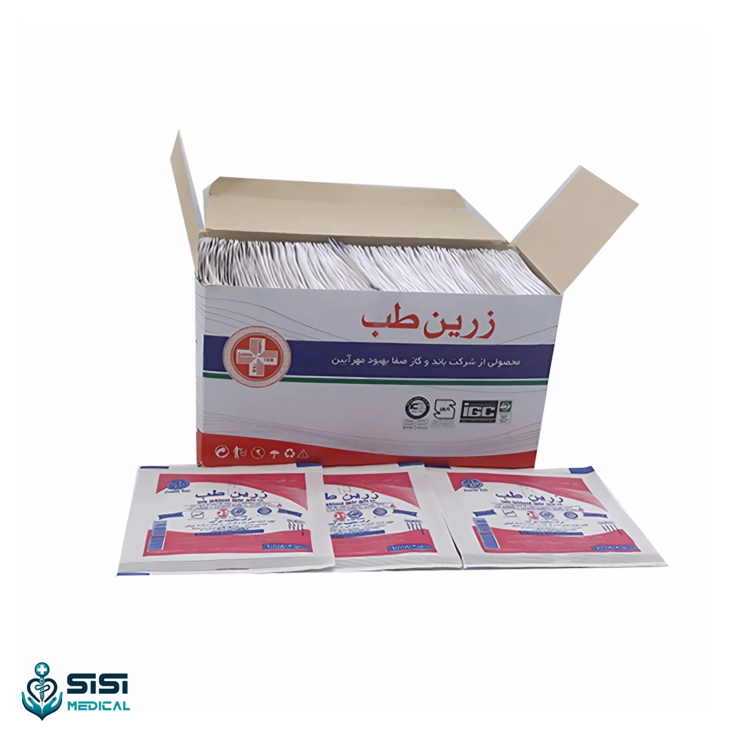 گاز استریل زرین طب — تصویر ۳