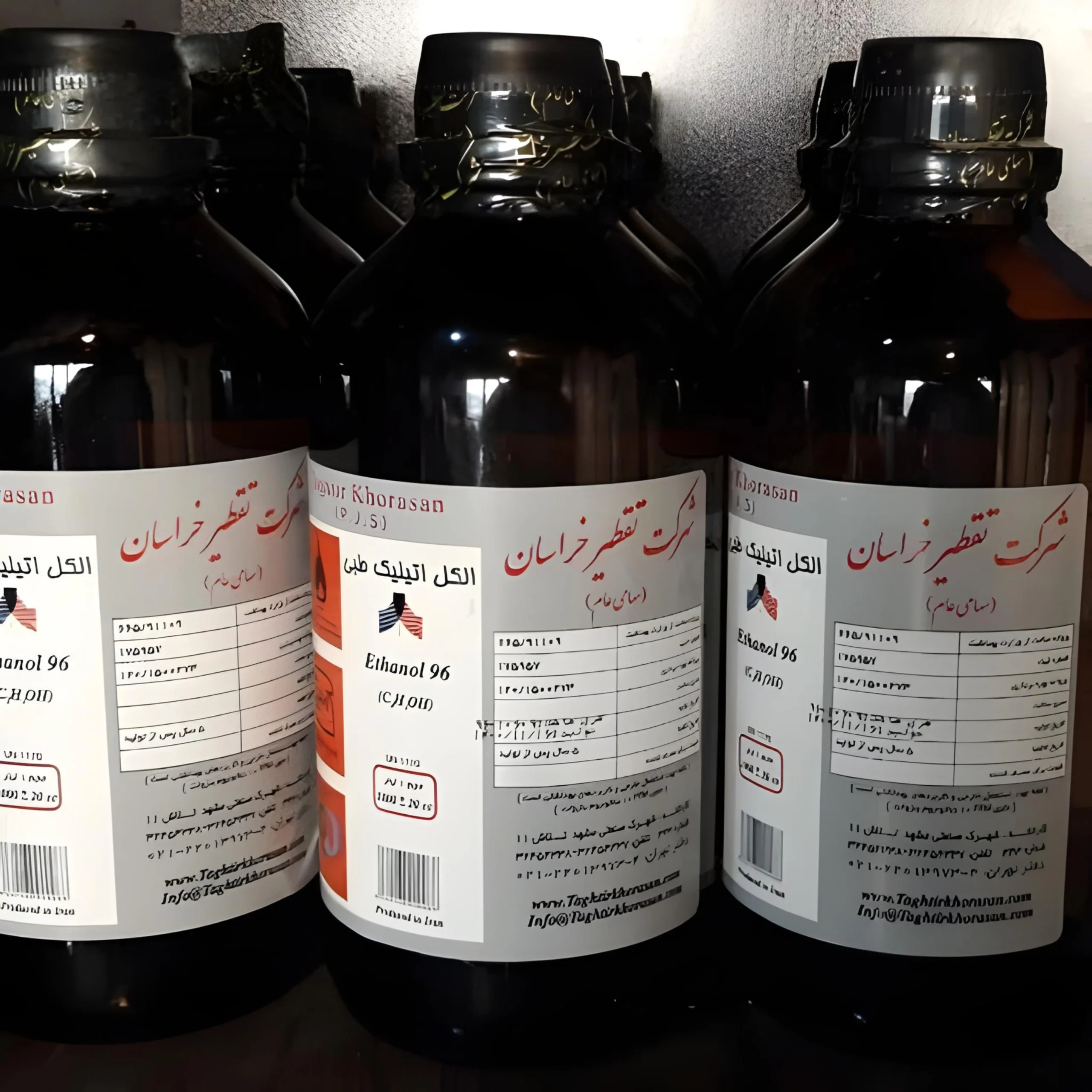 الکل 96 درصد تقطیر خراسان یک لیتری — تصویر ۴