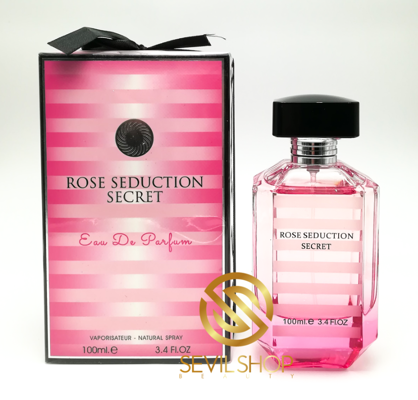 ادو پرفیوم زنانه فراگرنس ورد مدل Rose Seduction Secret حجم 100 میلی لیتر