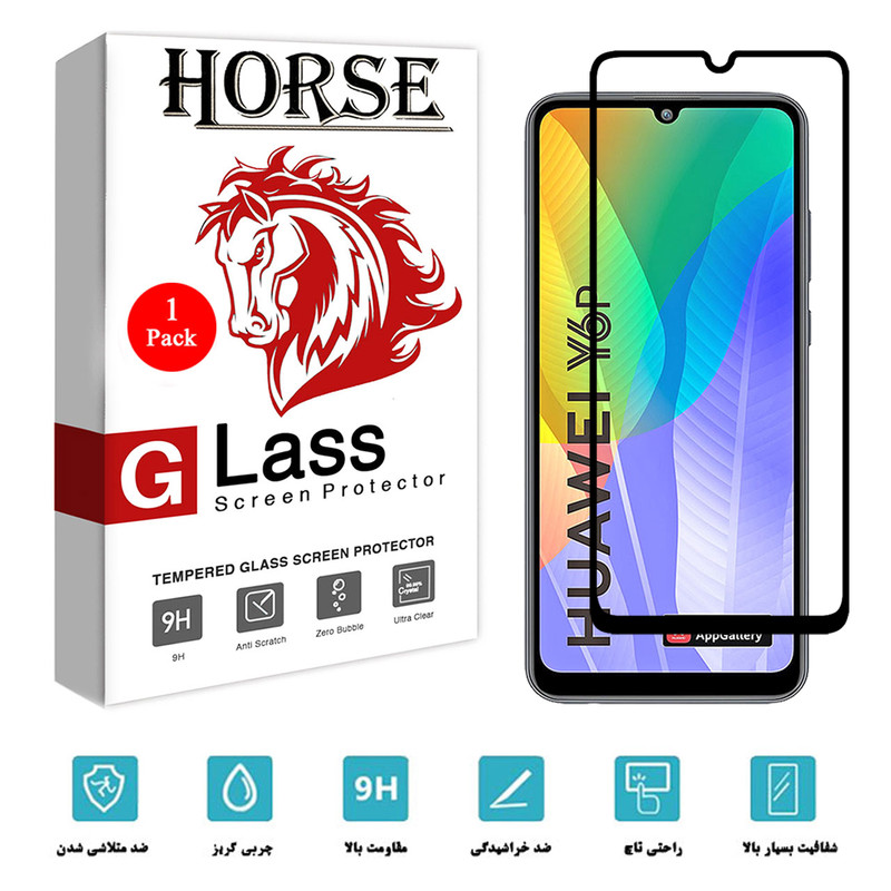 محافظ صفحه نمایش سرامیکی هورس مدل CRM مناسب برای گوشی موبایل هوآوی Y6p — تصویر ۴