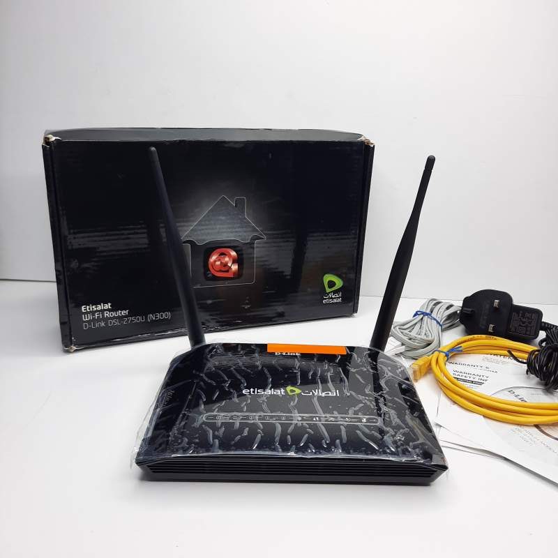 مودم +ADSL2 دی-لینک مدل DSL-2750U نسخه Etisalat