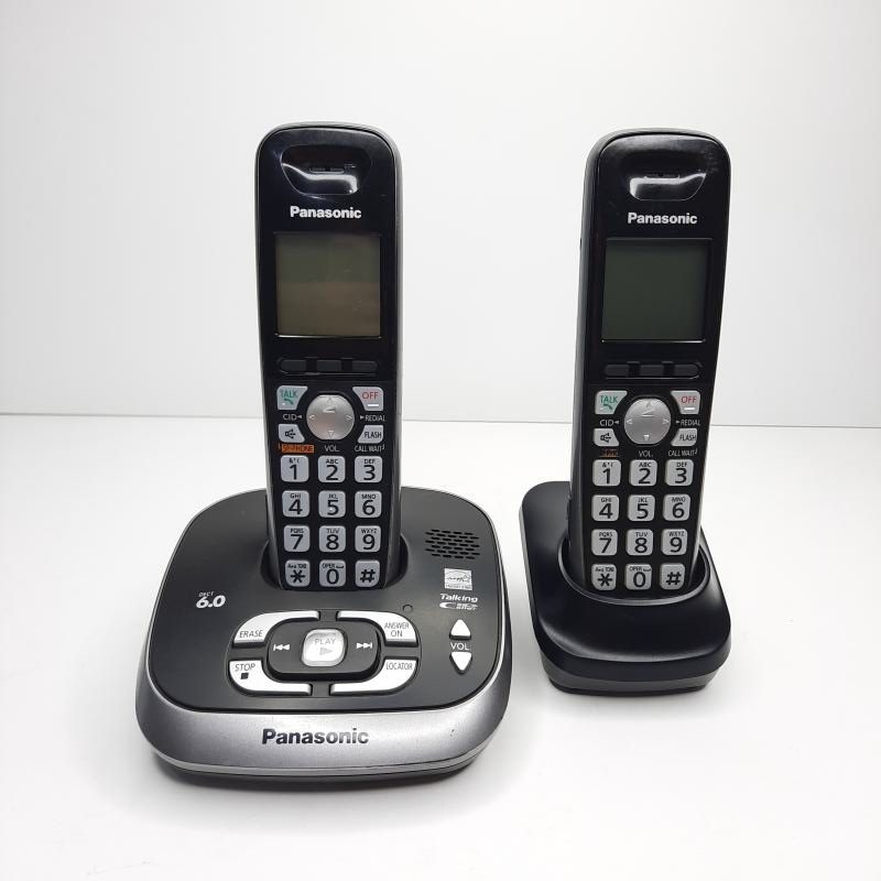 تلفن بی سیم پاناسونیک مدل KX-TG4031 دو گوشی (استوک)