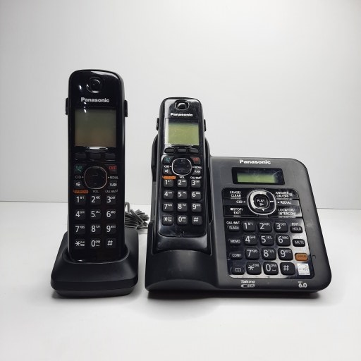 تلفن بی سیم پاناسونیک مدل KX-TG6641 دو گوشی (استوک)