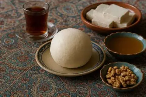 کره محلی گوسفندی لیقوان ، خالص و غلیظ 1 کیلویی — تصویر ۳