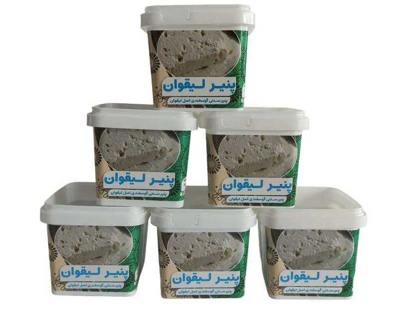 پنیر سوپر سنتی لیقوان ، خالص گوسفندی پک ۸ عددی ۴۰۰ گرم — تصویر ۴