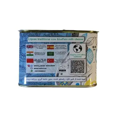 پنیر گاوی لیقوان ، سنتی و محلی ، دو حلب یک کیلویی — تصویر ۷