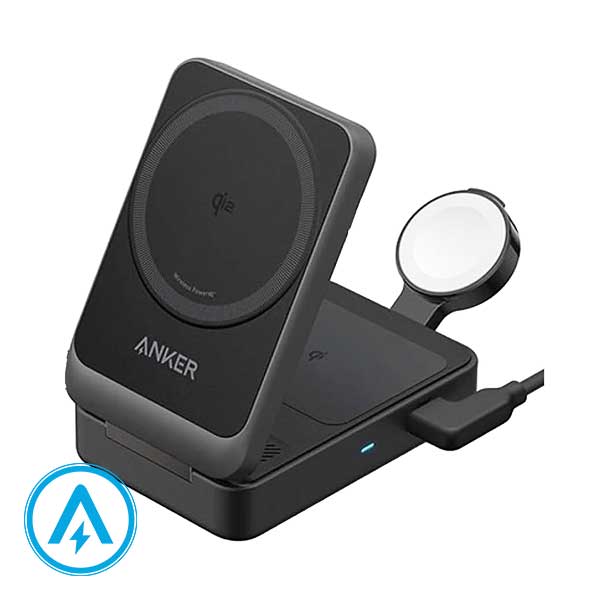 شارژر بی سیم 3 در 1 انکر مدل Anker MagSafe B2557