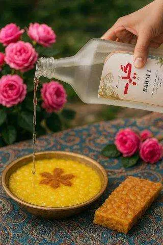 گلاب سنتی لیقوان دو آتیشه و غلیظ — تصویر ۷