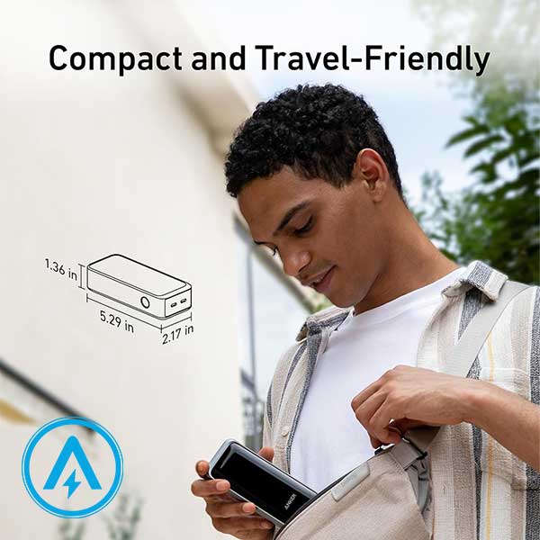 پاوربانک 130 وات 12000 میلی آمپر انکر مدل Anker Prime A1335 — تصویر ۷