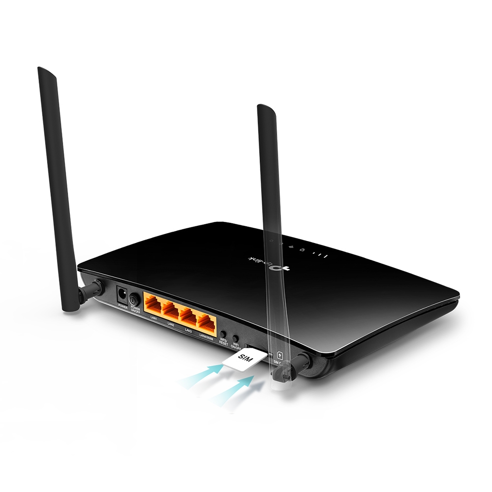 مودم روتر ۴G LTE تی پی-لینک مدل TL-MR6400 بی سیم N300 — تصویر ۴