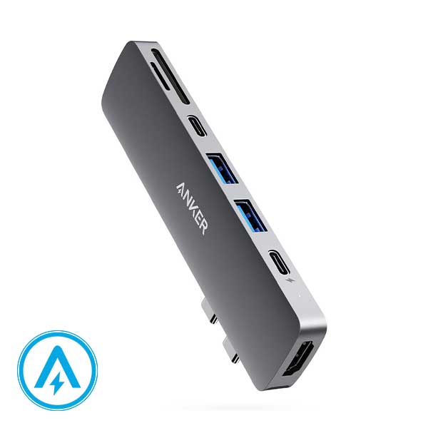 هاب 7 پورت انکر مدل Anker Hub A8371 for MacBook