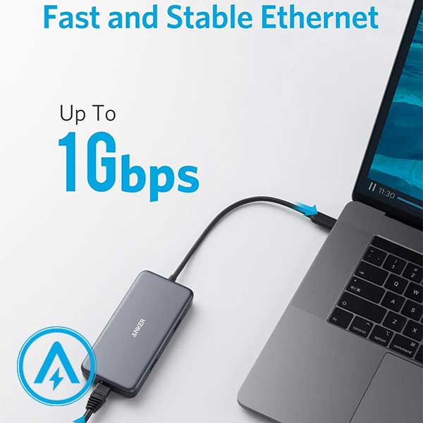 هاب 7 پورت انکر مدل Anker Hub A8352 for MacBook — تصویر ۴