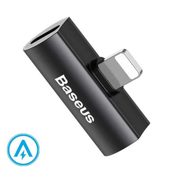 مبدل لایتنینگ به 2 لایتنینگ باسئوس مدل Baseus CAL46-01