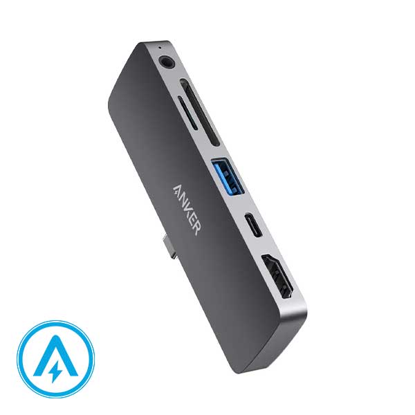 هاب 6 پورت USB-C انکر مدل Anker 541 Hub A8363 for iPads — تصویر ۳