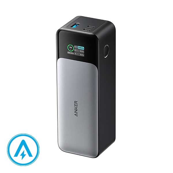 پاور بانک 140 وات انکر ظرفیت 24000 میلی آمپر مدل Anker A1289