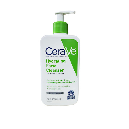 ژل شستشوی صورت سراوی پوست نرمال و خشک 355 میل Cerave Hydrating سفارش اروپا — تصویر ۲