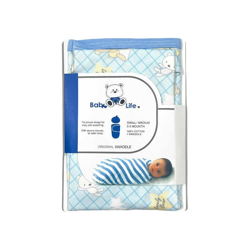 قنداق چسبی نوزاد طرح تدی بیبی فورلایف Baby4life — تصویر ۳