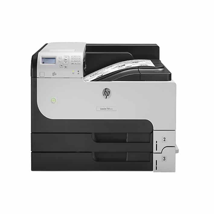 پرینتر لیزری سیاه و سفید اچ پی مدل Laserjet Enterprise 700 M712dn
