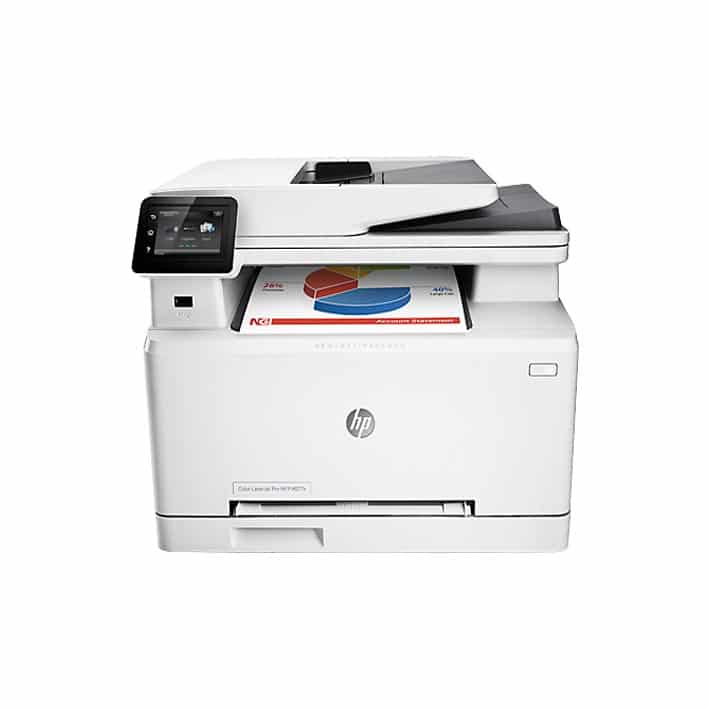 پرینتر چندکاره لیزری رنگی اچ پی مدل color laserjet pro MFP M277n