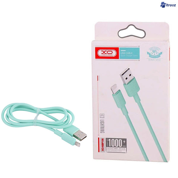 کابل شارژر آیفون ایکس او usb به لایتنینگ‌ xo-nbp156