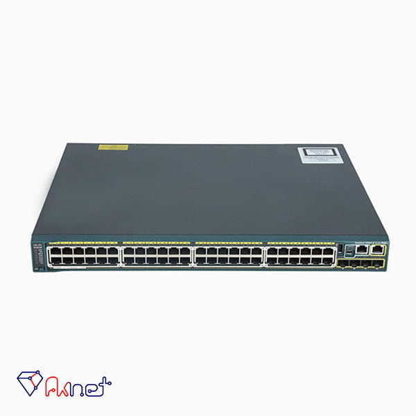 سوئیچ گیگابایت 48 پورت فول poe سیسکو Cisco WS-C2960S-48FPS-L