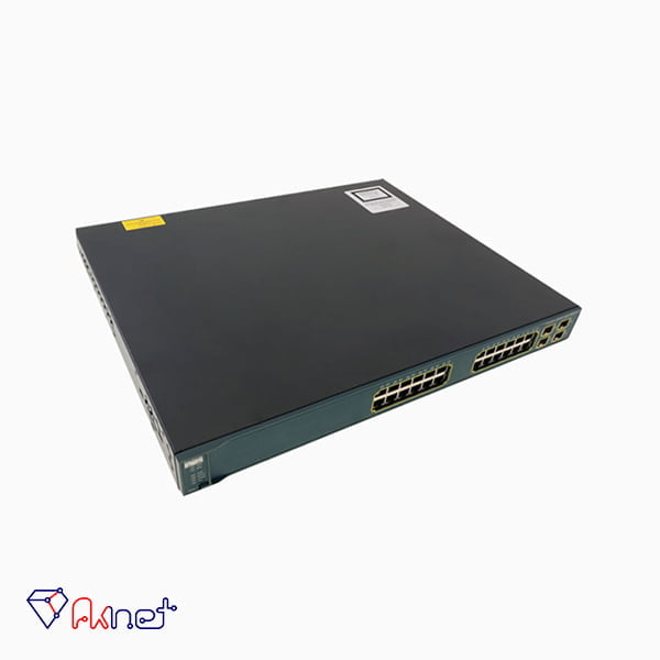 سوئیچ گیگابایت 24 پورت poe سیسکو Cisco WS-C3560G-24PS-S — تصویر ۴