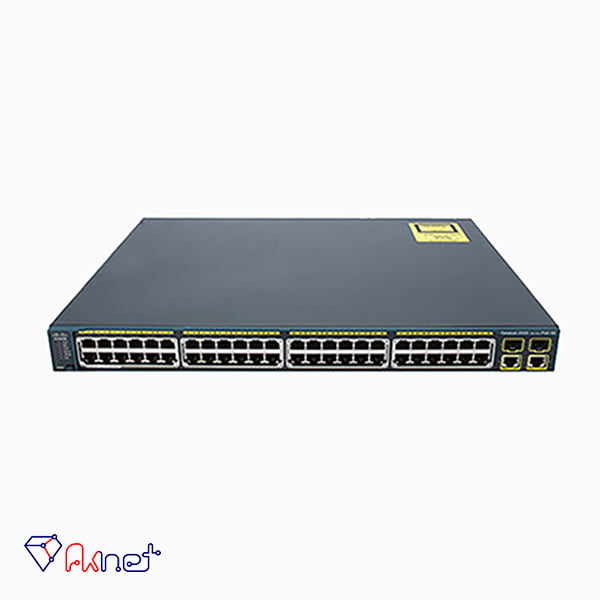 سوئیچ 48 پورت PoE سیسکو Cisco WS-C2960-48PST-L