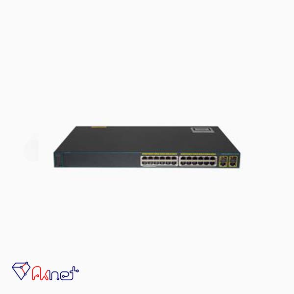 سوئیچ 24 پورت PoE سیسکو Cisco WS-C2960-24PC-L