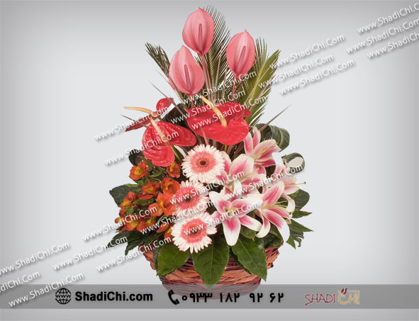 سبد گل لیلیوم — تصویر ۳