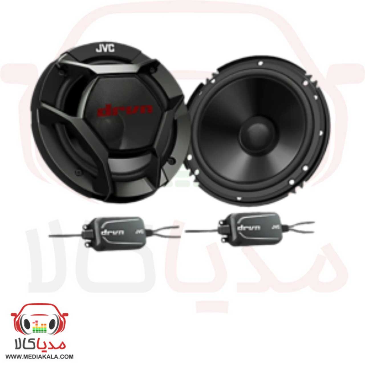 کامپوننت جی وی سی DR600C بسته ۲ عددی | صدای حرفه‌ای خودرو — تصویر ۲