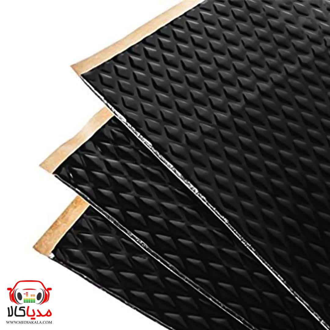 ورق دمپینگ نقره ای درجه 1، STP Black Silver عایقکاری صوتی خودرو