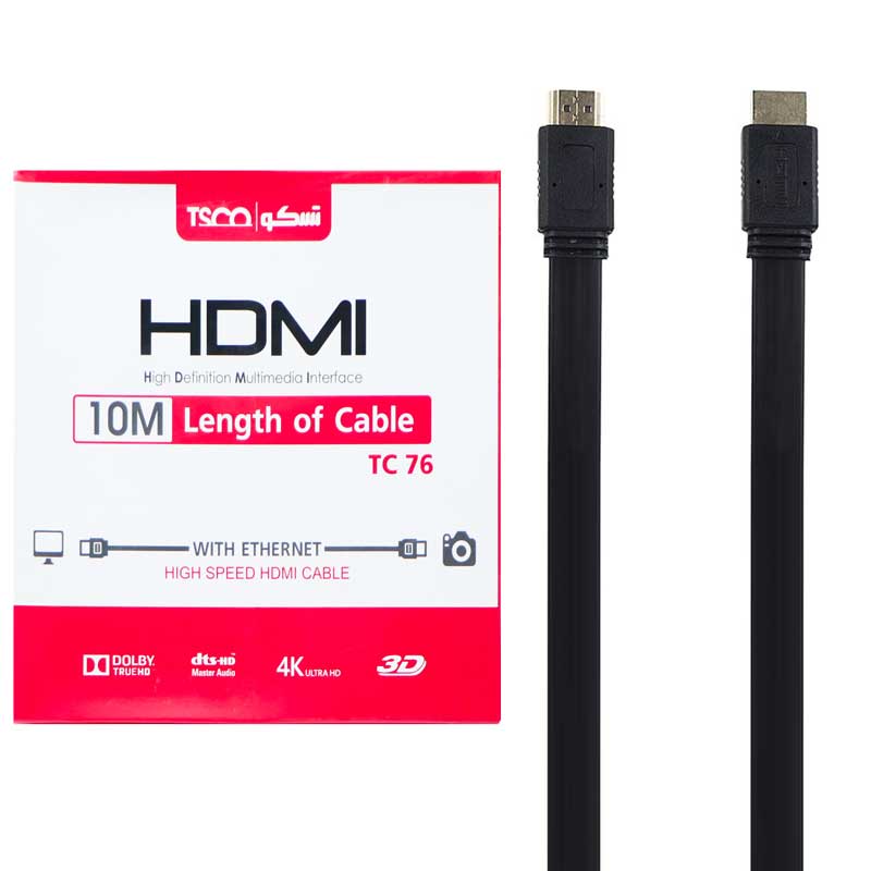 کابل TSCO TC 76 HDMI 4k 10m