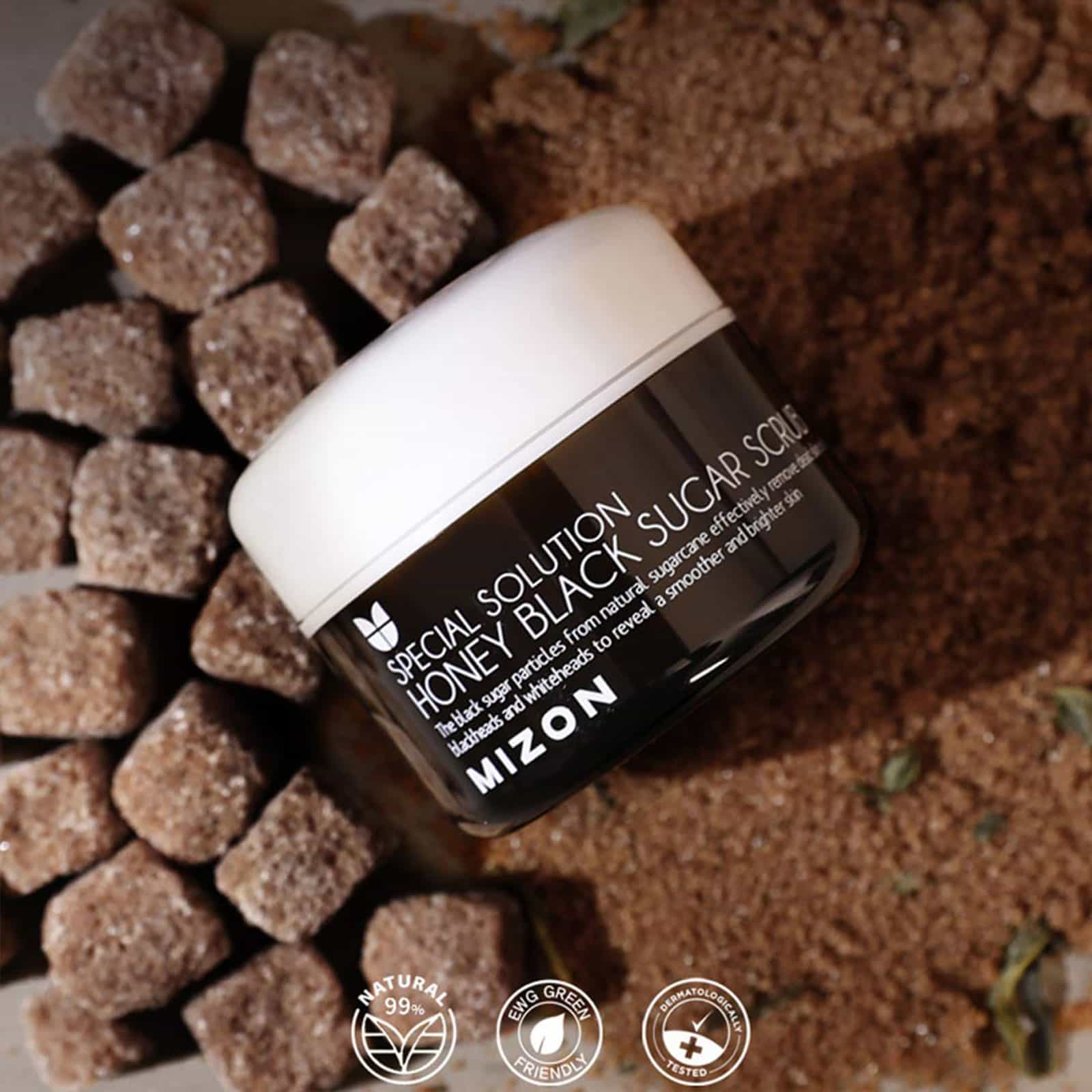 اسکراب شکر سیاه و عسل میزون 90ml — تصویر ۴