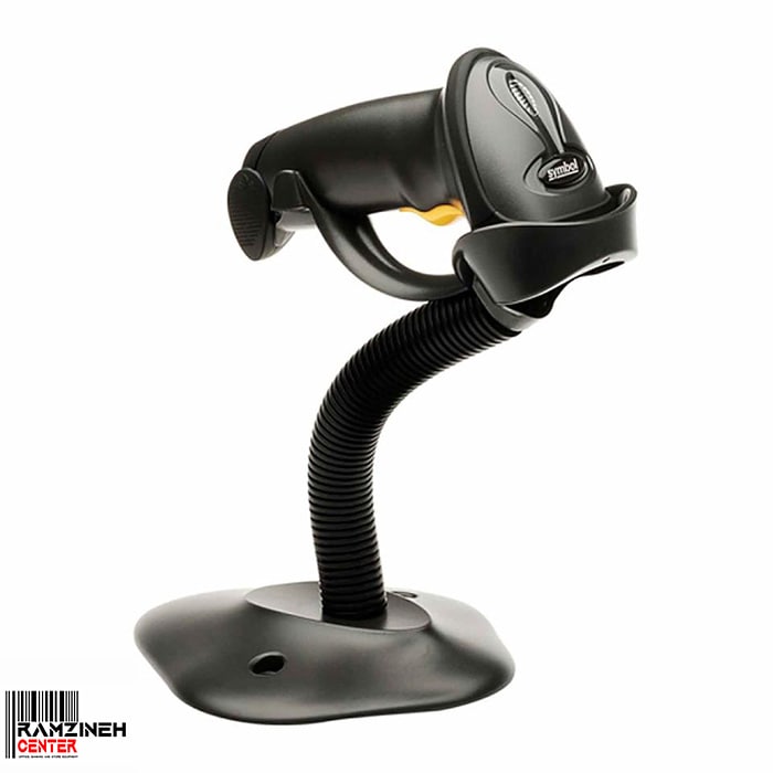 بارکدخوان Zebra Symbol LS2208 با پایه
